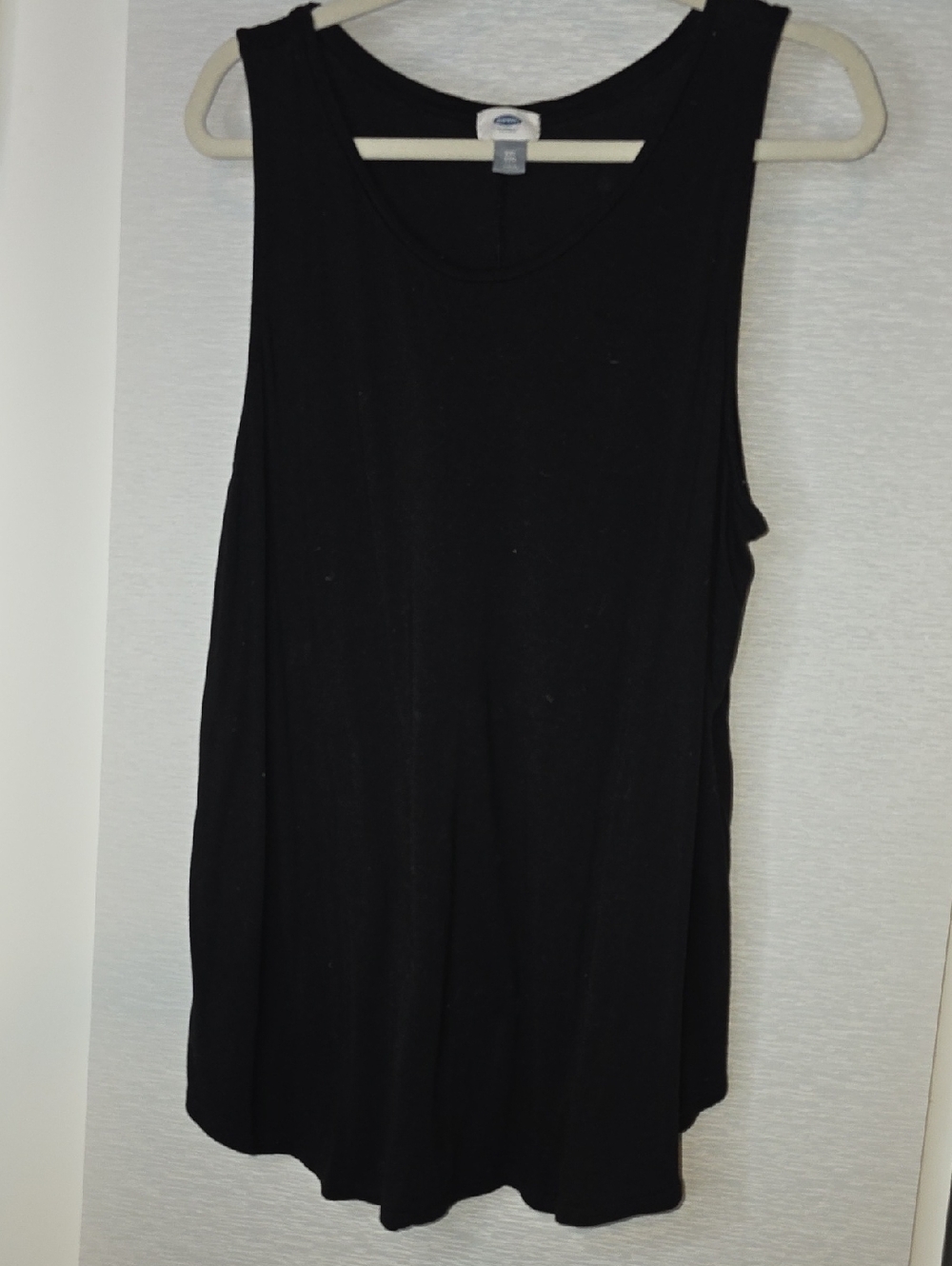 Old Navy Black Ribbed Tank Top